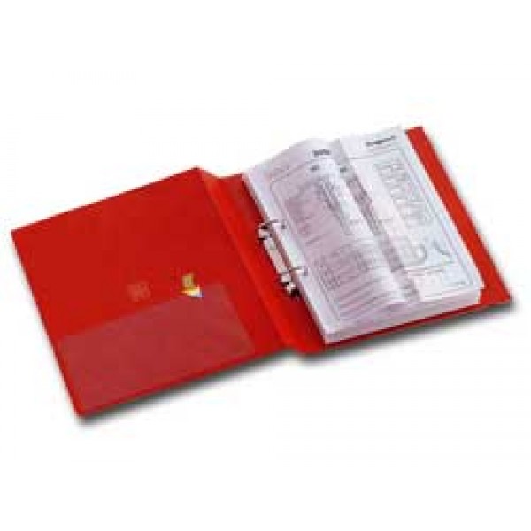 Raccoglitore STELVIO 25 A5 2R rosso 15x21cm SEI ROTA