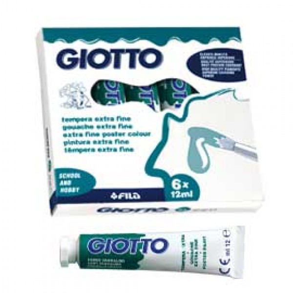 TEMPERA GIOTTO TUBO 4 (12ML) VERDE SMERALDO 14