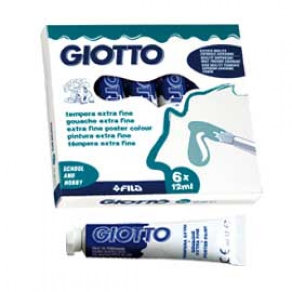 TEMPERA GIOTTO TUBO 4 (12ML) BLU OLTREMARE 17