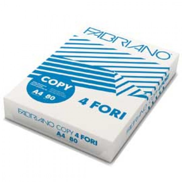 CARTA COPY4 A4 80GR 500FG 4FORI FABRIANO