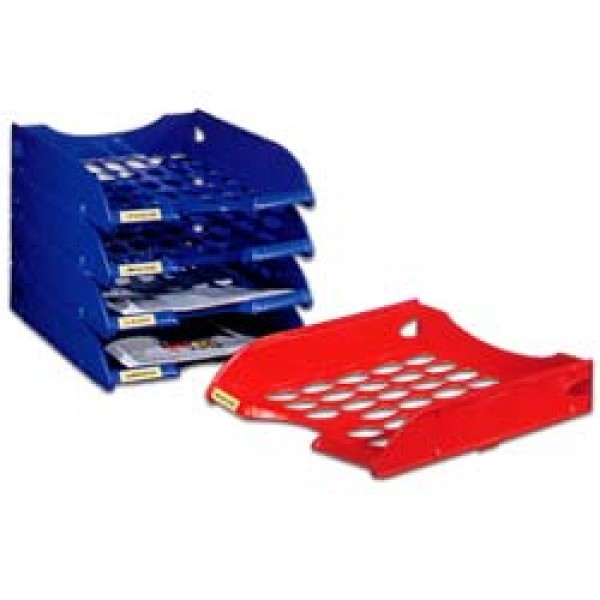 Vaschetta portacorrispondenza forate E040 blu FELLOWES