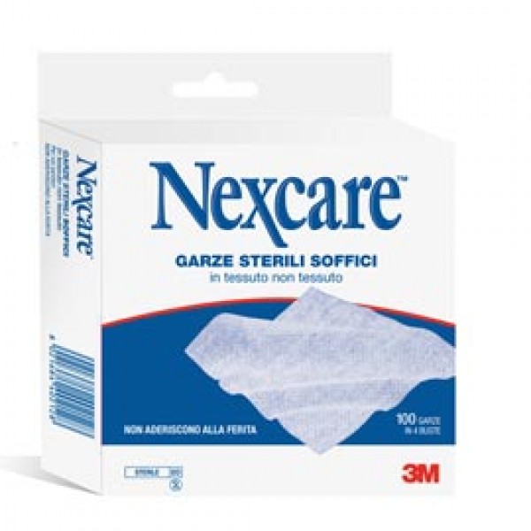 100 GARZE STERILI SOFFICI NX1 (4BSX25GARZE) NEXCARE
