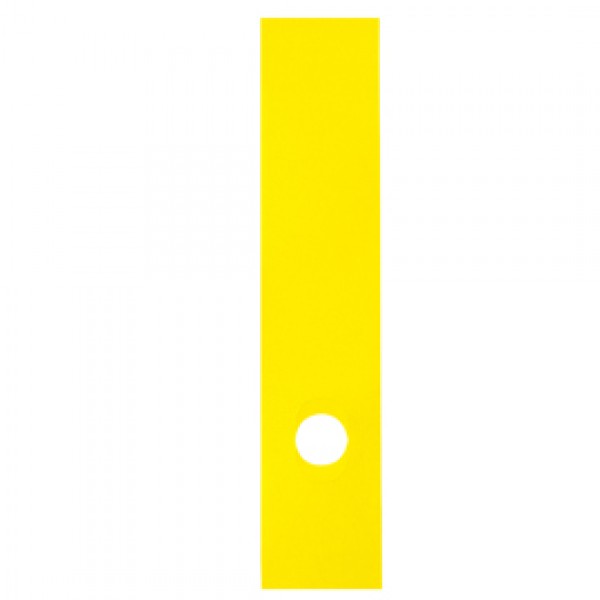 Busta 10 copridorso CDR-P PVC adesivi giallo 7x34,5cm SEI ROTA