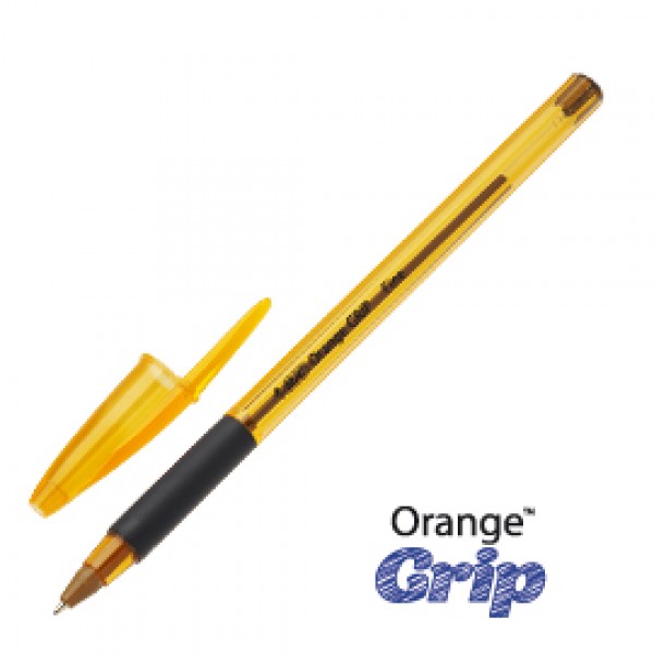 Scatola 20 penna sfera ORANGE® GRIP 0,8mm nero BIC®