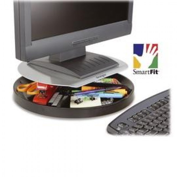 Supporto monitor Spin2 con portacessori - grigio - monitor max 18kg- Kensington