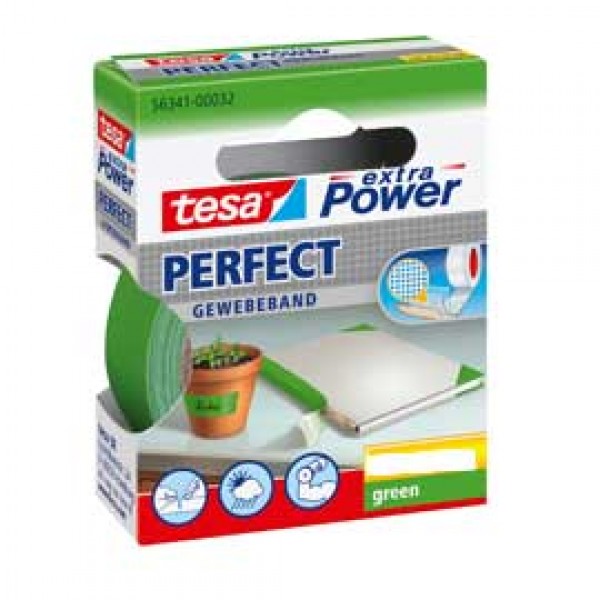 NASTRO ADESIVO TELATO 38MMX2,7MT VERDE 56343 XP PERFECT