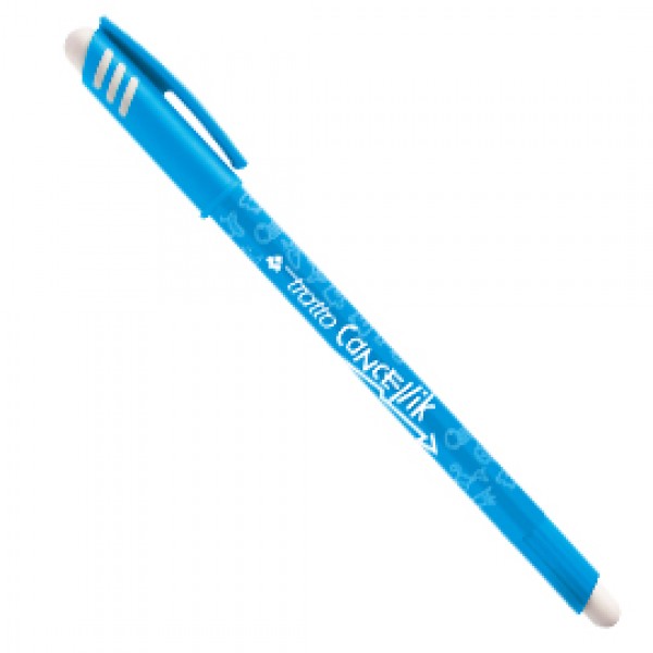 Penna sfera cancellabile CANCELLIK 1,0mm azzurro TRATTO