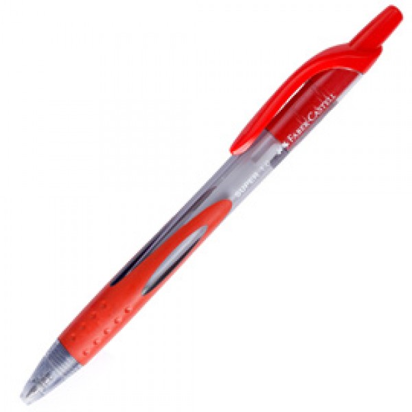 PENNA A SFERA SCATTO SUPER 1.0 ROSSO FABER CASTELL