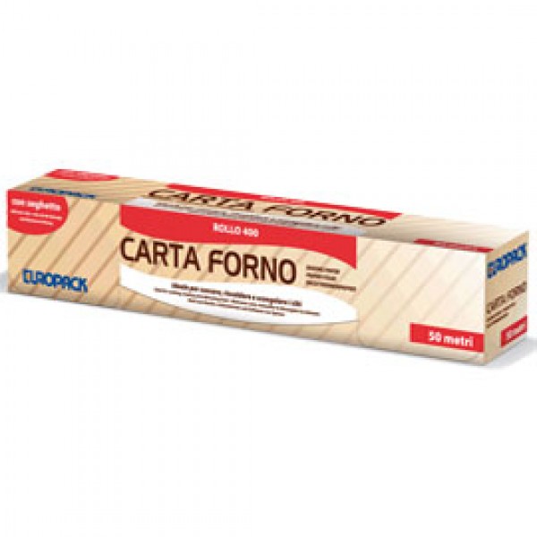 ROLLI CARTA FORNO 400MMX50MT EUROPACK