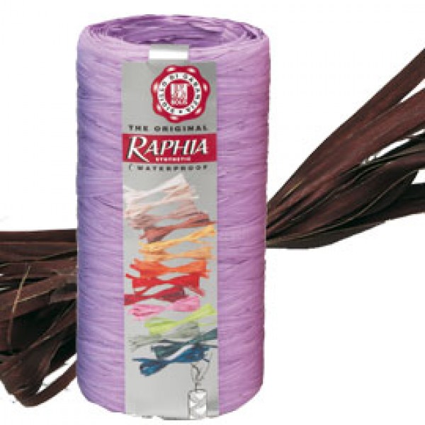 PACK NASTRO RAPHIA SYNTETIC 200mt CACAO 58 BOLIS