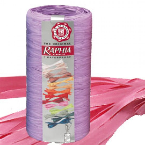 PACK NASTRO RAPHIA SYNTETIC 200mt ROSA 36 BOLIS