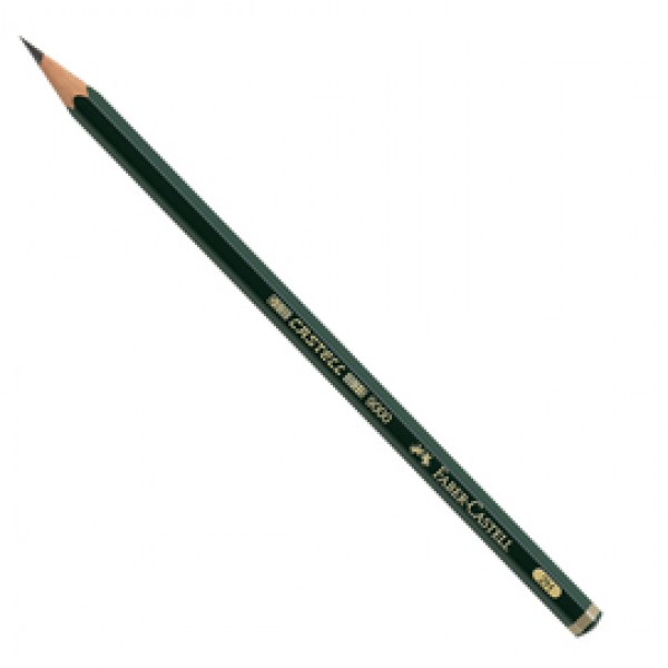 MATITA GRAFITE CASTELL 9000 2H esagonale FABER CASTELL