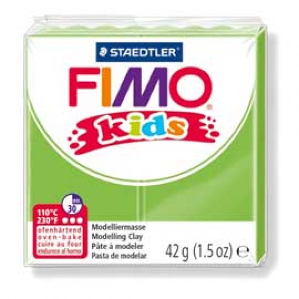 PASTA POLIMERICA FIMO KIDS 42gr LIME 51