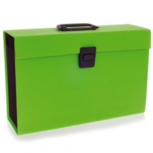 ARCHIVIATORE A SOFFIETTO VERDE LIME 19TASCHE JOY Rexel