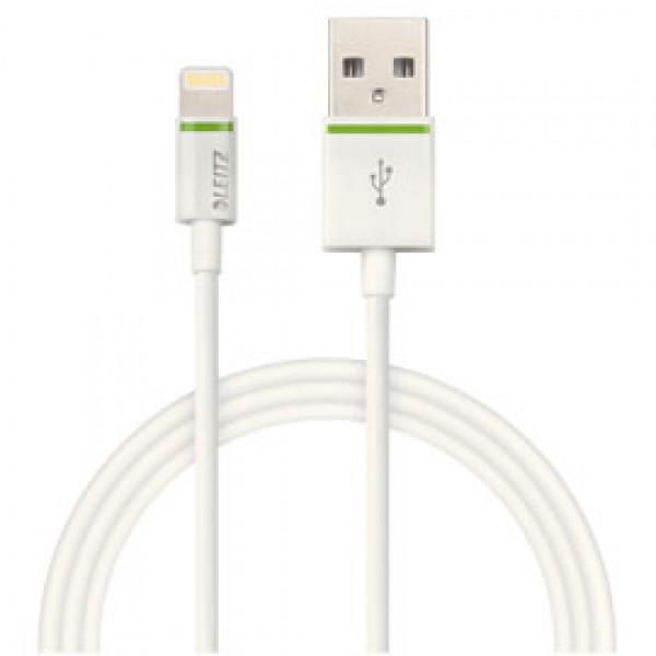 CAVO LIGHTNING A USB 1M BIANCO LEITZ COMPLETE