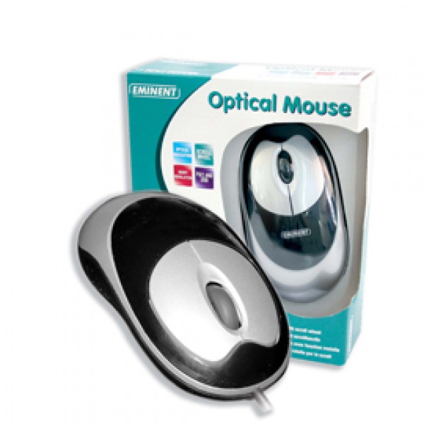Mouse ottico USB - 3 pulsanti - Eminent