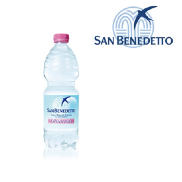 Acqua naturale bottiglia PET 500ml San Benedetto