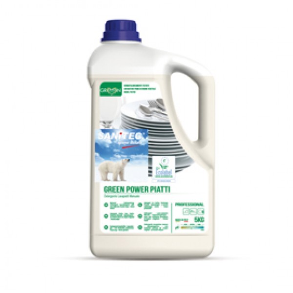 Detergente piatti tanica 5Lt Green Power Sanitec