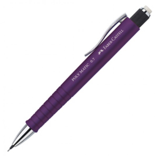 Portamine 0,7MM Poly Matic fusto viola FABER CASTELL