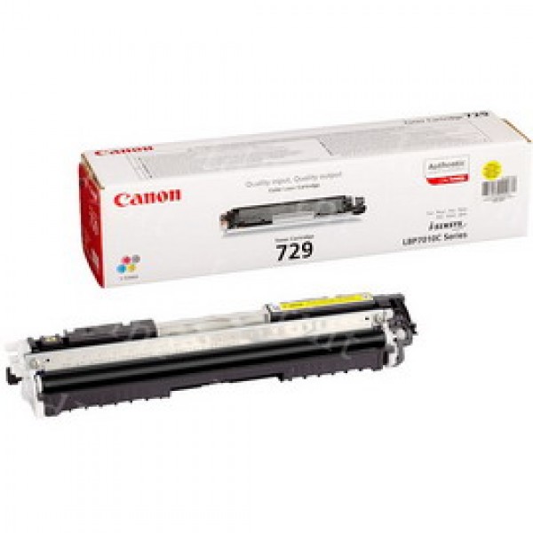 TONER GIALLO 729Y LBP7010C LBP7018C