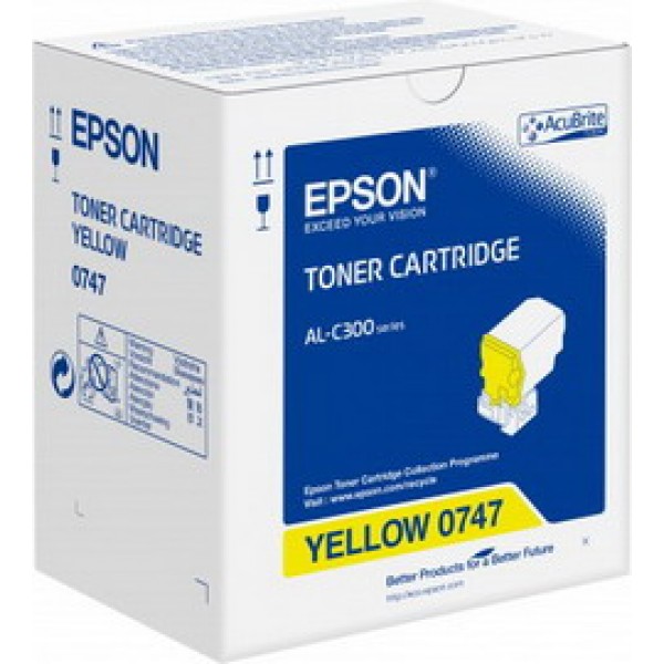 TONER CARTRIDGE GIALLO PER WORKFORCE AL-C300