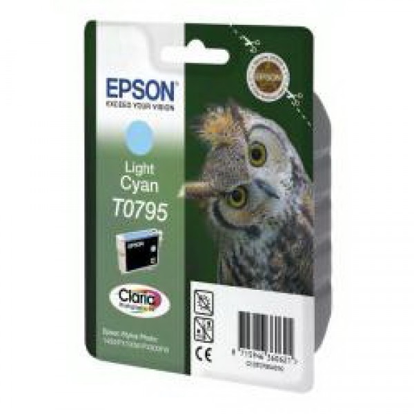 CARTUCCIA INCHIOSTRO EPSON CLARIA CIANO-CHIARO RF