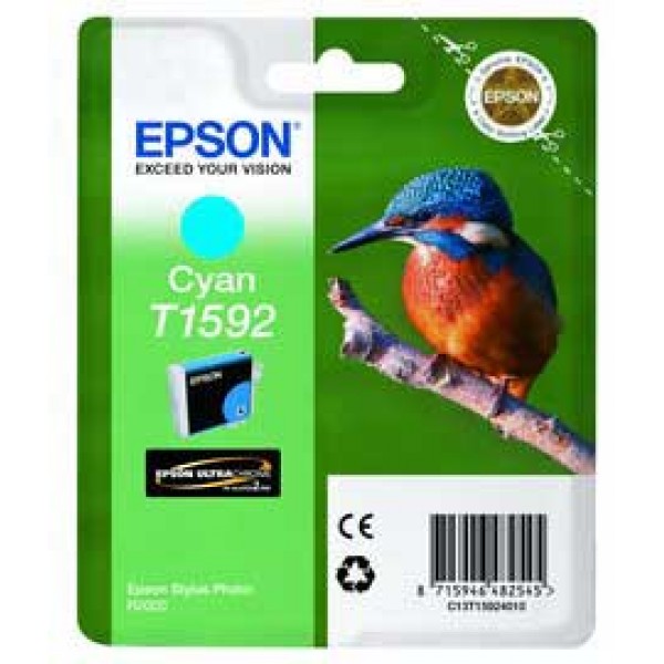 CARTUCCIA CIANO EPSON ULTRACHROME HI-GLOSS SERIE MARTIN PESCATORE TAGLIA XL