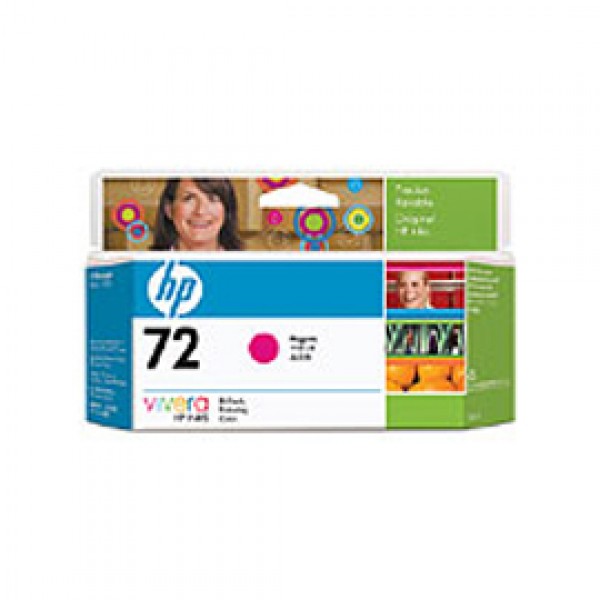 CARTUCCIA D'INCHIOSTRO HP 72 MAGENTA DA 130 ML CON INCHIOSTRO HP VIVERA