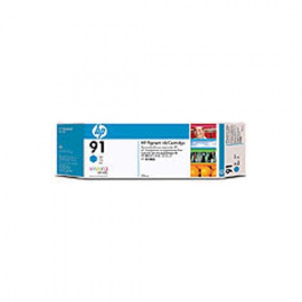 CARTUCCIA D'INCHIOSTRO HP 91 CIANO, DA 775 ML CON INCHIOSTRO HP VIVERA