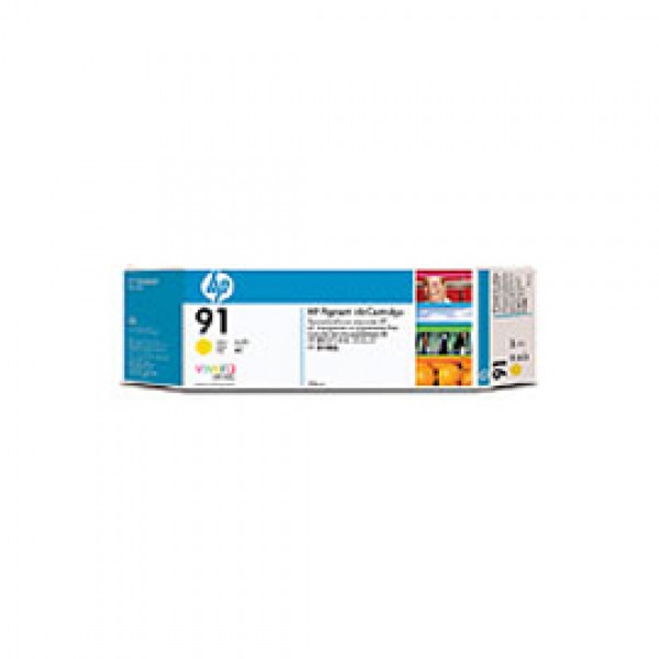 CARTUCCIA D'INCHIOSTRO HP 91 GIALLO, DA 775 ML CON INCHIOSTRO HP VIVERA