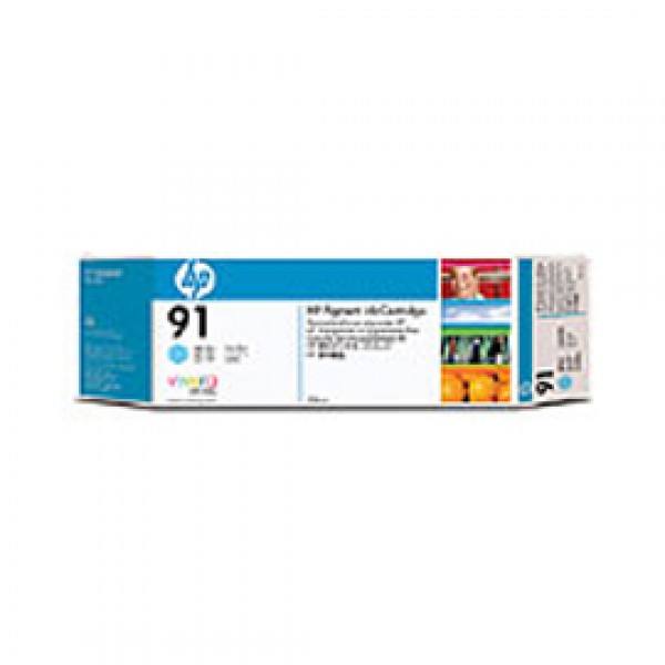 CARTUCCIA D'INCHIOSTRO HP 91 CIANO CHIARO, DA 775 ML CON INCHIOSTRO HP VIVERA