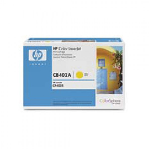 CARTUCCIA DI STAMPA GIALLA HP COLOR LASERJET CB402A PER CLJ CP4005