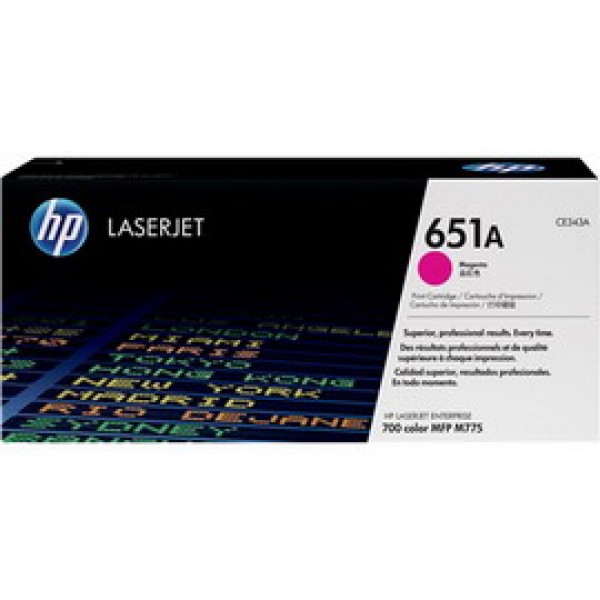 HP 651A TONER CARTRIDGE MAGENTA