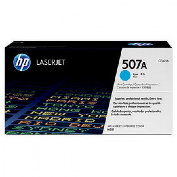 TONER CIANO HP 507A LASERJET ENTERPRISE 500 COLOR M551N