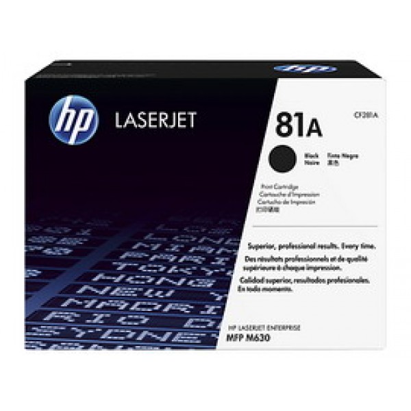 CARTUCCIA DI STAMPA HP 81A NERO