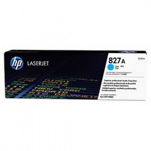 HP 827A TONER CARTRIDGE CIANO LASER JET