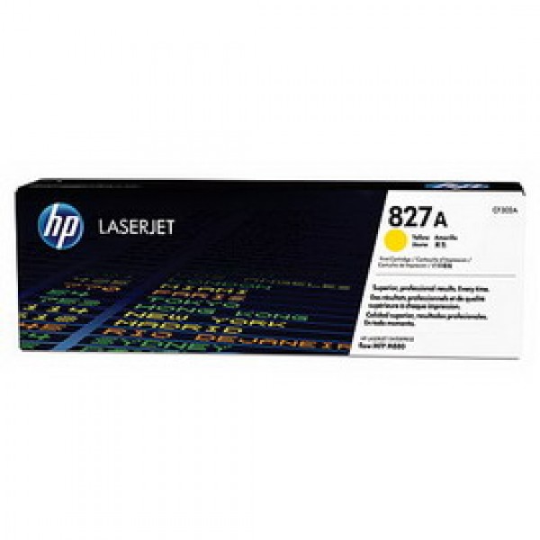 HP 827A TONER CARTRIDGE GIALLO LASER JET