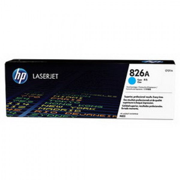 HP 826A TONER CARTRIDGE CIANO LASER JET