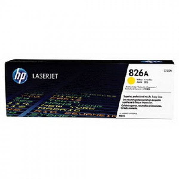 HP 826A TONER CARTRIDGE GIALLO LASER JET