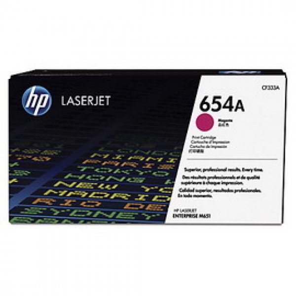 HP 654A TONER CARTRIDGE MAGENTA LASER JET