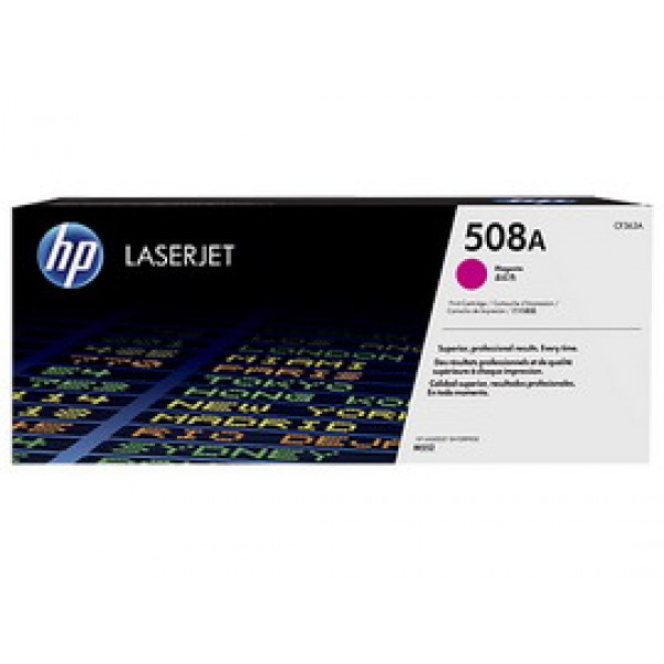 HP 508A TONER CARTRIDGE MAGENTA LASER JET SERIE M552/M553