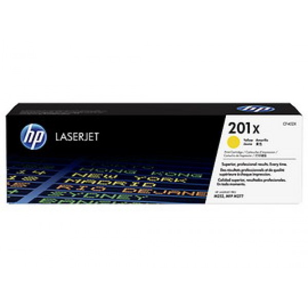 HP 201X TONER CARTRIDGE GIALLO LASER JET SERIE M252/M277 ALTA CAPACITA