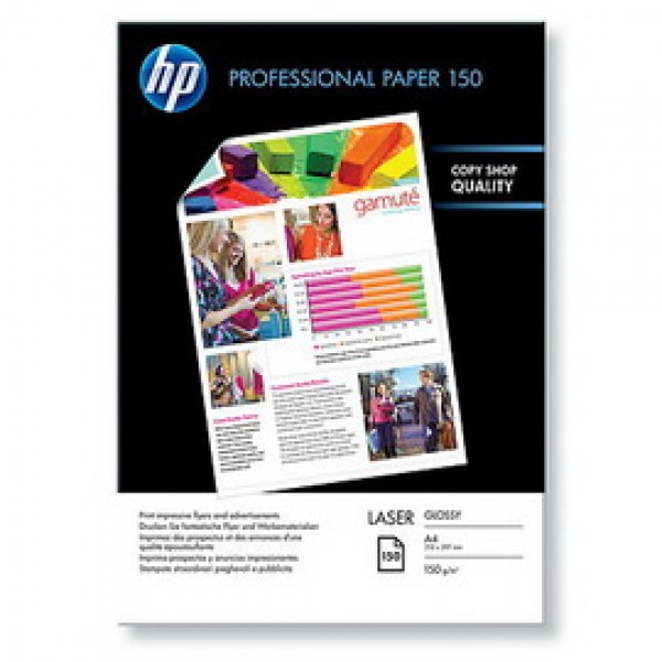 RISMA 150 FG HP PROFESSIONALE GLOSSY PAPER 150g/ m2 A4 LASER