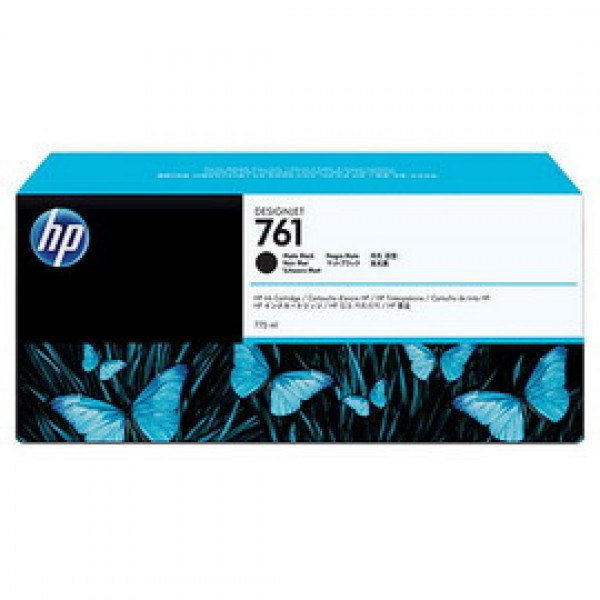 CARTUCCIA NERO OPACO DESIGNJET HP 761 DESIGJET T7100 775ML