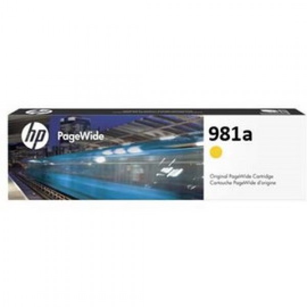 HP 981A INK CARTRIDGE PAGEWIDE GIALLO 6.000PAG