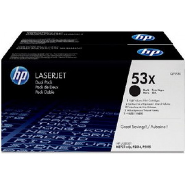 SCATOLA N. 2 CARTUCCE DI STAMPA HP LASERJET NERO LJ P2015