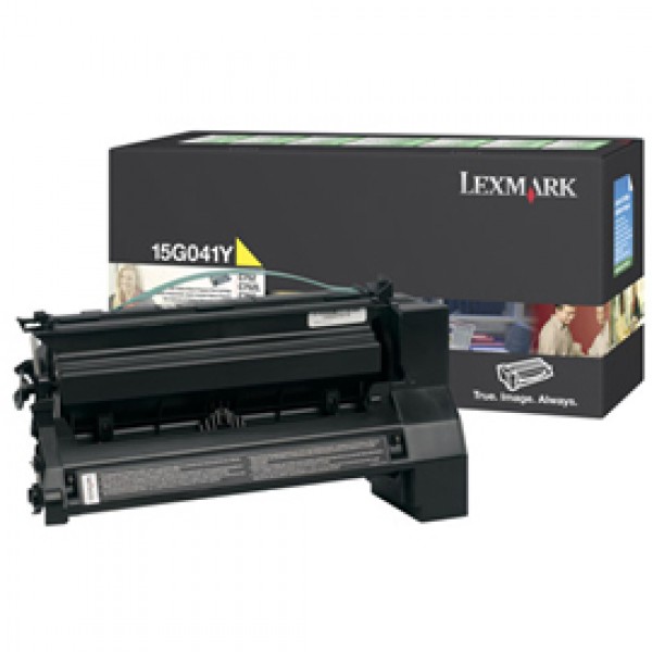 TONER RETURN PROGRAM GIALLO C752/L C760 C762 X752E X762E