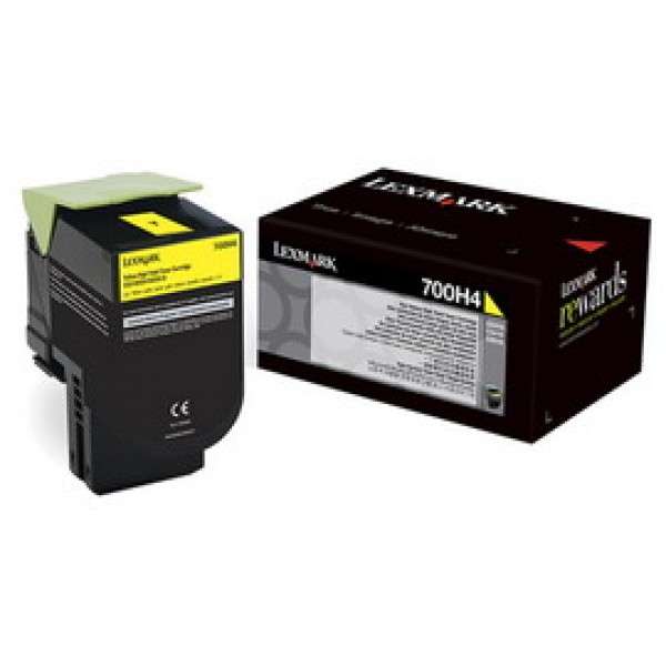 TONER GIALLO 800H4 ALTA CAPACITA' CX410DE/ CX410DTE e CX410E