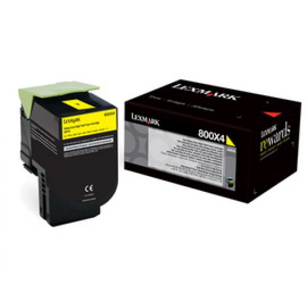 TONER GIALLO 800X4 ALTISSIMA CAPACITA' CX410DE/ CX510