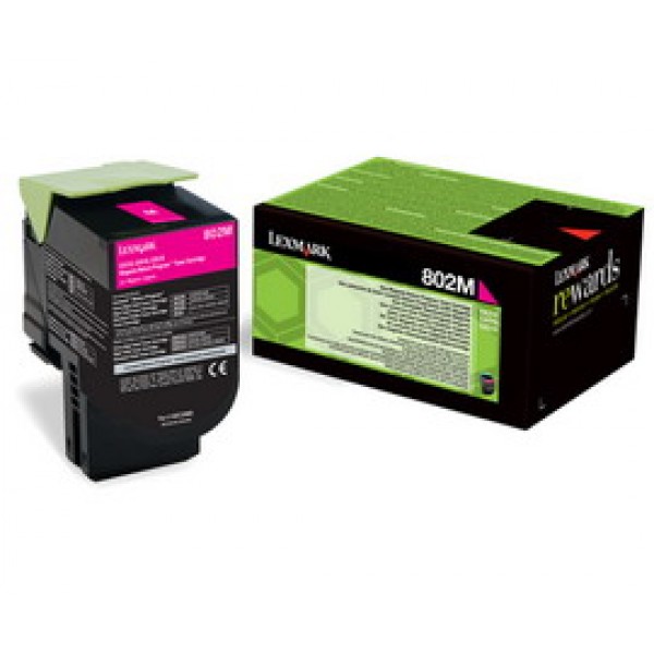 TONER 802M MAGENTA RETURN PROGRAM